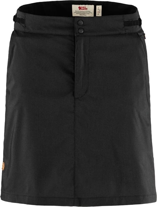 Fjällräven Abisko Hike Skort kurz schwarz (Damen)