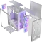 Modecom Volcano Perun Apex ARGB 3F White, Glasfenster Vorschaubild