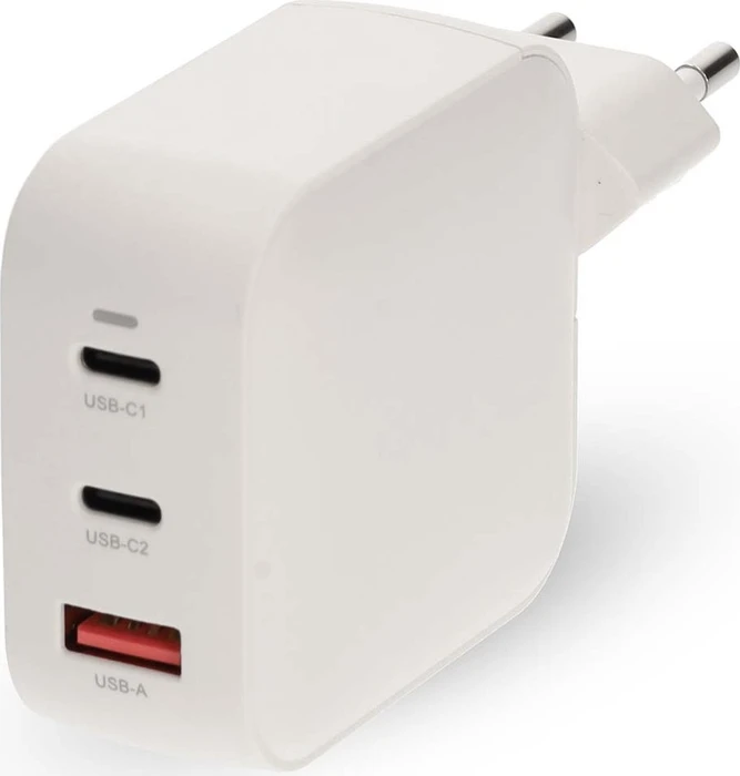 Nedis Netzladegerät 100W GaN PD3.0 Schnellladefunktion 1x USB-A / 2x USB-C