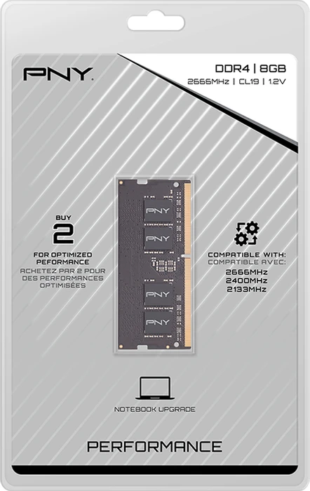 PNY Performance SO-DIMM 8GB, DDR4-2666, CL19