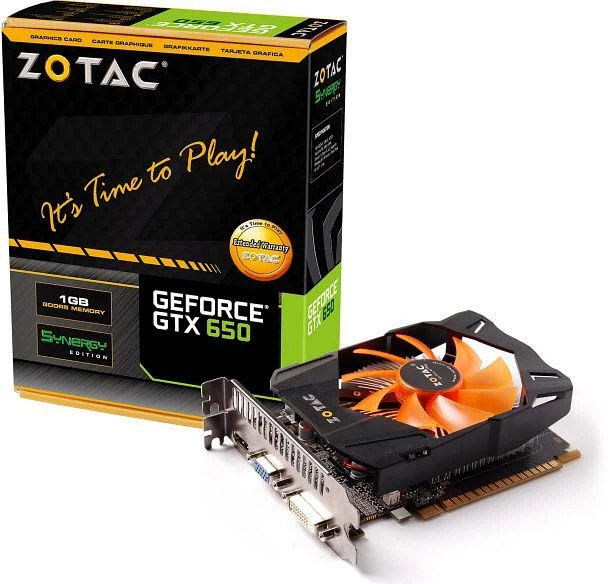 Zotac GeForce GTX 650 Synergy, 1GB GDDR5, VGA, DVI, HDMI