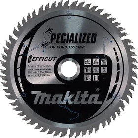 Makita Specialized Efficut Kreissägeblatt 60Z, 165x1.35x20mm, 1 Stück