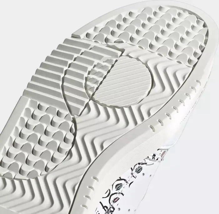 adidas Supercourt cloud white/core black/semi coral (Damen)