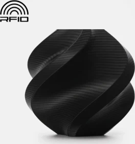 Bambu Lab Basic PETG, schwarz, Spule, 1.75mm, 1.00kg