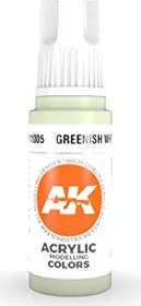 AK-Interactive 3rd Gen Acrylic Colors Acrylic Modelling Colors greenish white, 17ml