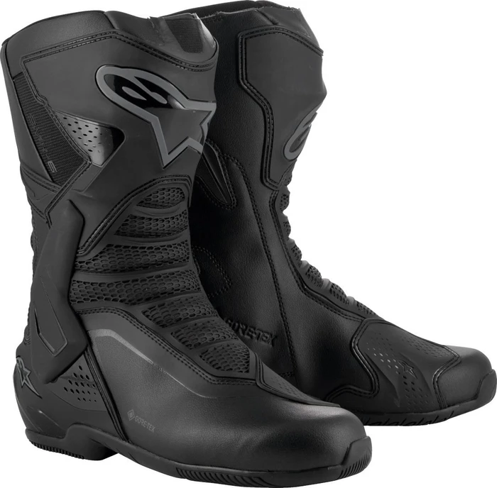 Alpinestars SMX-6 V3 Gore-Tex Motorradstiefel schwarz/grau