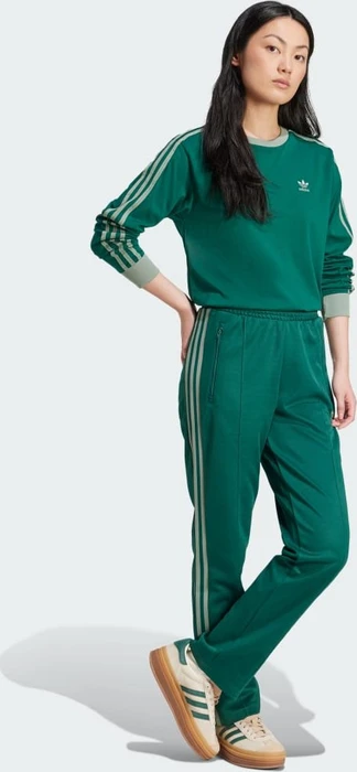 adidas Beckenbauer Trainingshose lang collegiate green (Damen)