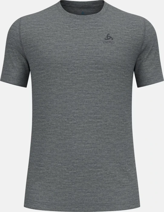 Odlo Natural Merino 160 Baselayer Funktionsshirt kurzarm odlo steel grey melange (Herren)