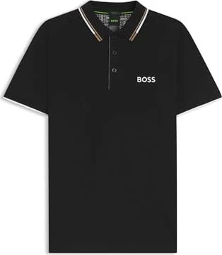 Hugo Boss Paddy Poloshirt kurzarm schwarz (Herren)