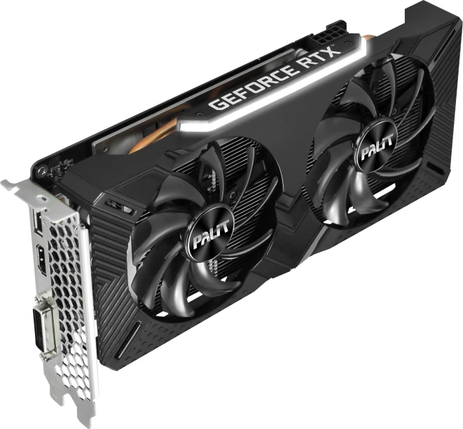 Palit GeForce RTX 2070 Dual, 8GB GDDR6, DVI, HDMI, DP