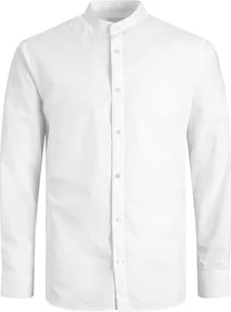 Jack & Jones Slim Fit Hemd langarm weiß (Herren)