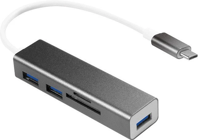 LogiLink Dual-Slot-Cardreader, USB-C 3.0 [Stecker]