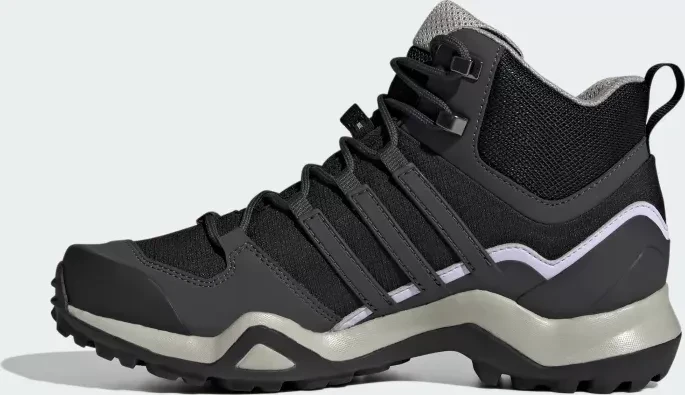 adidas Terrex Swift R2 Mid GTX core black/dgh solid grey/purple tint (Damen)