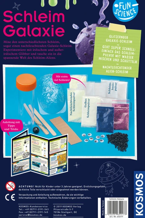 Kosmos Fun Science Schleim-Galaxie