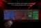 Inca Gaming Tastatur Maus Set mit Mauspad schwarz, USB, DE Vorschaubild