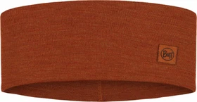 Buff Solid Merino Wide Stirnband cinnamon