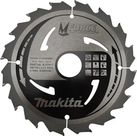 Makita M-Force Kreissägeblatt 16Z, 170x2x30mm, 1 Stück