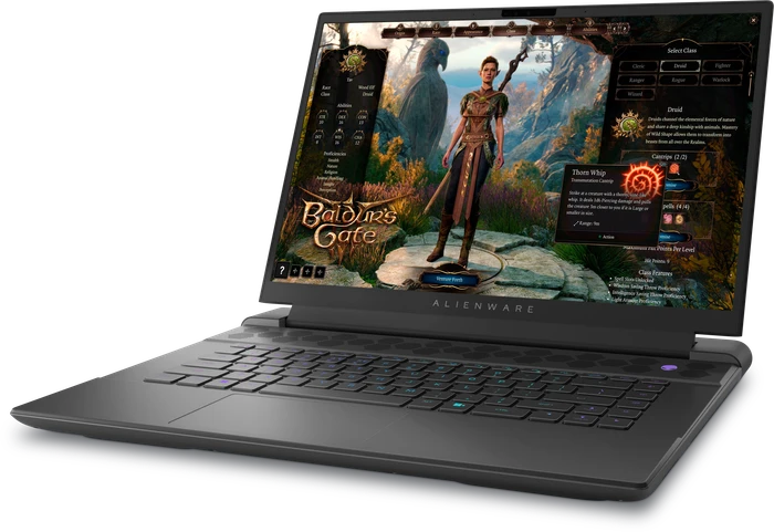 Dell Alienware m16 R1, Dark Metallic Moon, Core i7-13700HX, 32GB RAM, 1TB SSD, GeForce RTX 4070, DE