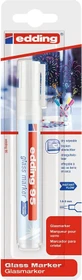 edding 95 Glasmarker weiß, Blister