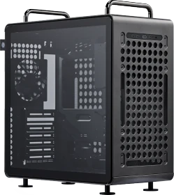 Cooler Master Qube 540 Stardust Iron, schwarz, Glasfenster (Q540-MGNN-S00)