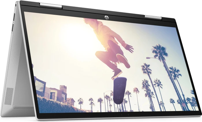 HP Pavilion x360 Convertible 14-dy0222ng, Natural Silver, Core i3-1125G4, 8GB RAM, 256GB SSD, DE