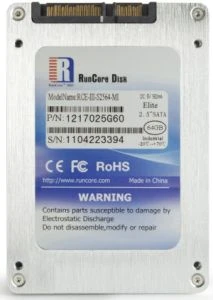 RunCore Elite III 100GB, 2.5" / SATA 3Gb/s