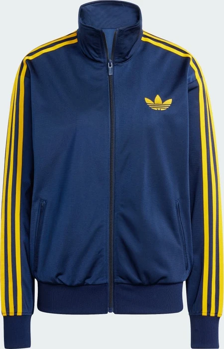 adidas Adicolor Classics Loose Firebird Originals Trainingsjacke night indigo/crew yellow (Damen)