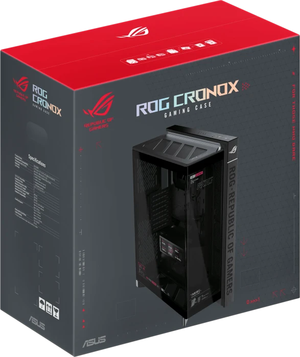 ASUS ROG Cronox Black, Glasfenster