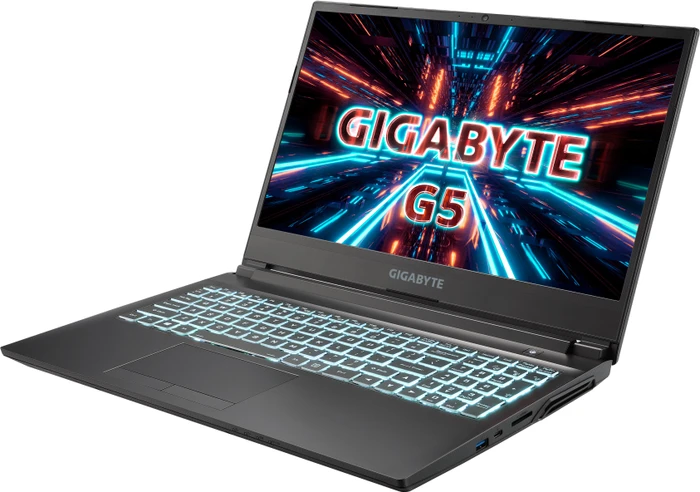 GIGABYTE G5, Core i5-11400H, 16GB RAM, 512GB SSD, GeForce RTX 3050 Ti, DE