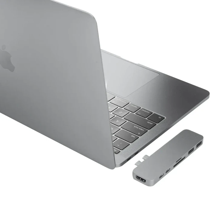 Targus HyperDrive DUO 7-in-2, 2x Thunderbolt 3 [Stecker], grau