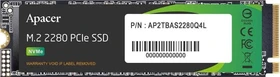 Apacer AS2280Q4L 512GB, M.2 2280 / M-Key / PCIe 4.0 x4