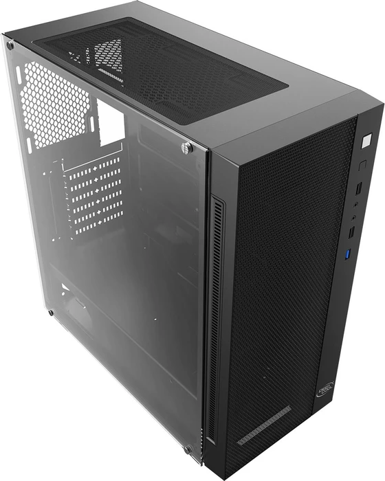 DeepCool Matrexx 55 Mesh, schwarz, Glasfenster