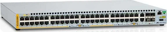 Allied Telesis x310 Rackmount Managed Stacking Switch, 48x RJ-45, 2x RJ-45/SFP, 370W PoE+
