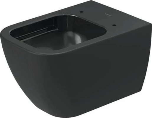 Duravit Happy D.2 Wand-WC, anthrazit
