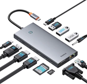 Baseus 13-in-1 Hub, USB-C 3.1 [Stecker] (B0C53DHGCW)