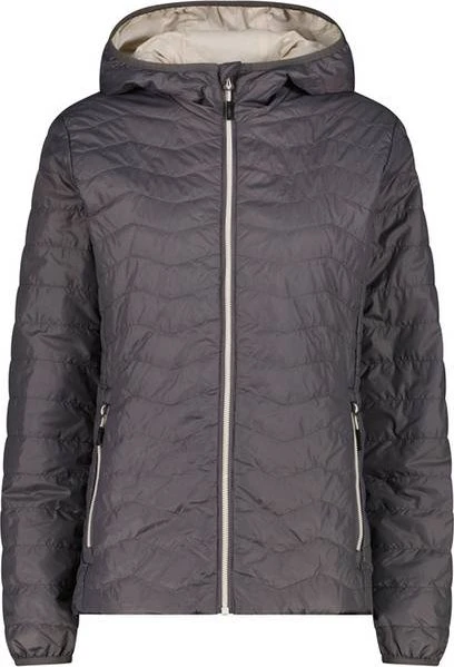 CMP Wattierte Stepp Kapuze Jacke terra (Damen)