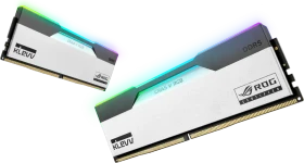 Klevv Cras V RGB ROG Certified weiß/schwarz UDIMM 48GB Kit, DDR5-7200, CL34-44-44-84