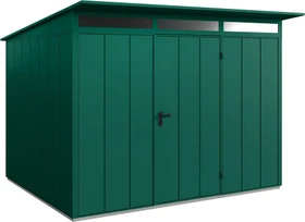 EcoStar Elegant Premiumline Typ 3 Gerätehaus moosgrün