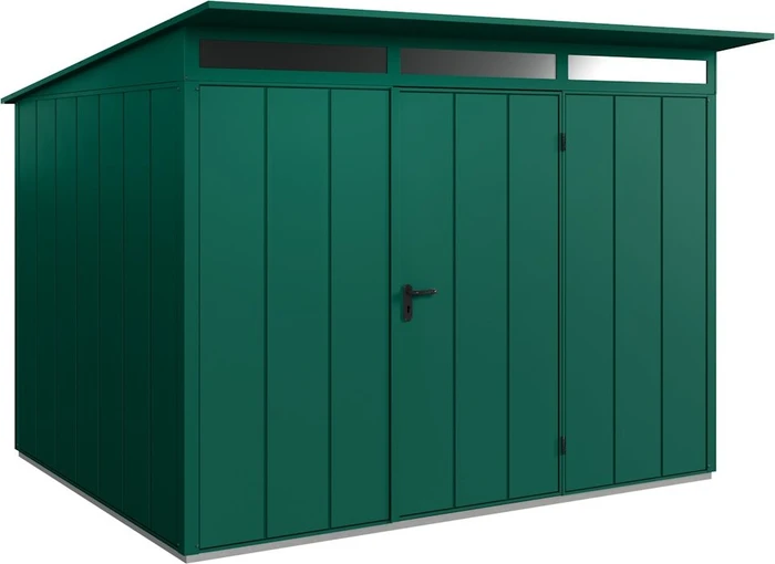EcoStar Elegant Premiumline Typ 3 Gerätehaus moosgrün
