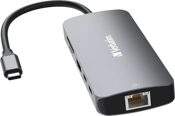 Verbatim USB-C Pro Multiport Hub CMH-09, USB-C 3.1 [Stecker]