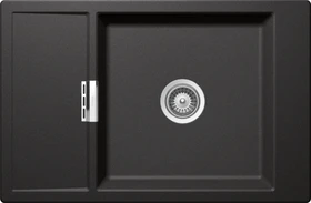 Schock Mono D-100XS Unterbau Becken reversibel stone inkl. Abtropfgitter