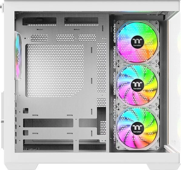 Thermaltake View 380 WS ARGB Snow, weiß, Glasfenster