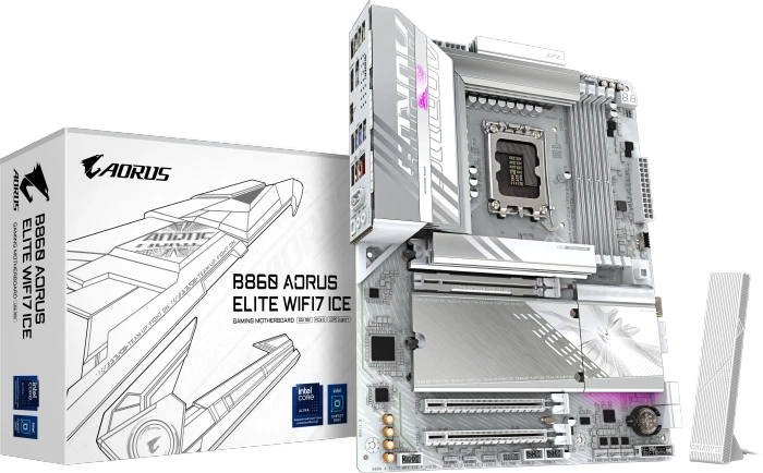 GIGABYTE B860 AORUS Elite WIFI7 ICE (Intel 1851)