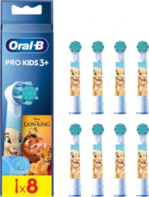 Oral-B Pro Kids König der Löwen Kinder-Ersatzbürste, 8 Stück