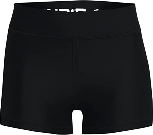 Under Armour HeatGear Armour Hose kurz schwarz/weiß (Damen)