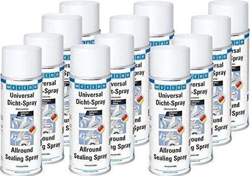 Weicon Universal Dicht-Spray Dichtstoff schwarz, 400ml