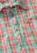 Maier Sports Paloma Hemd ärmellos green lightblue/red check (Damen) Vorschaubild