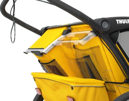 Thule Chariot Sport 2 2021 Fahrradanhänger black/spectra yellow