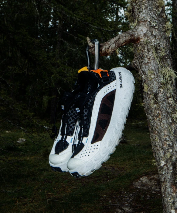 Salomon Solamphibian white/black/red orange (Herren)