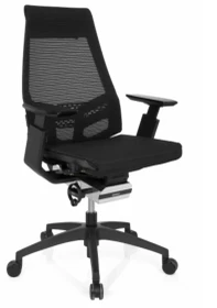 HJH Office Genidia Smart Black Bürostuhl, schwarz